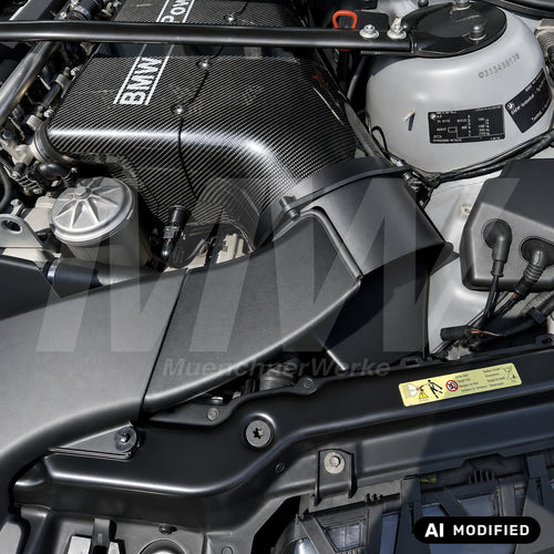 DK-Tec Schnorchel Ultimate – High-Flow Luftführung für CSL Carbon Airbox passend für BMW E46 M3 inkl. CSL