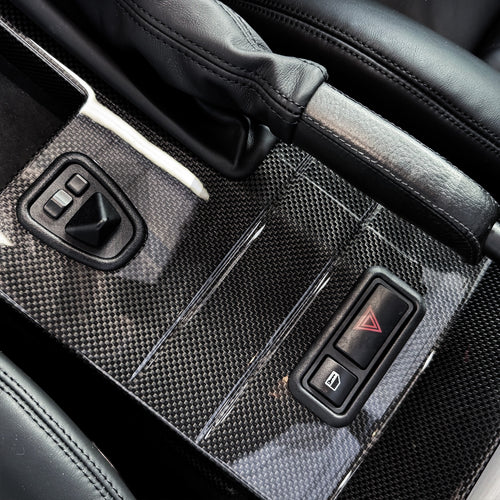 MW Kohlefaser Mittelkonsole ALL IN ONE PACKAGE passend für BMW E46 inkl. M3 & CSL