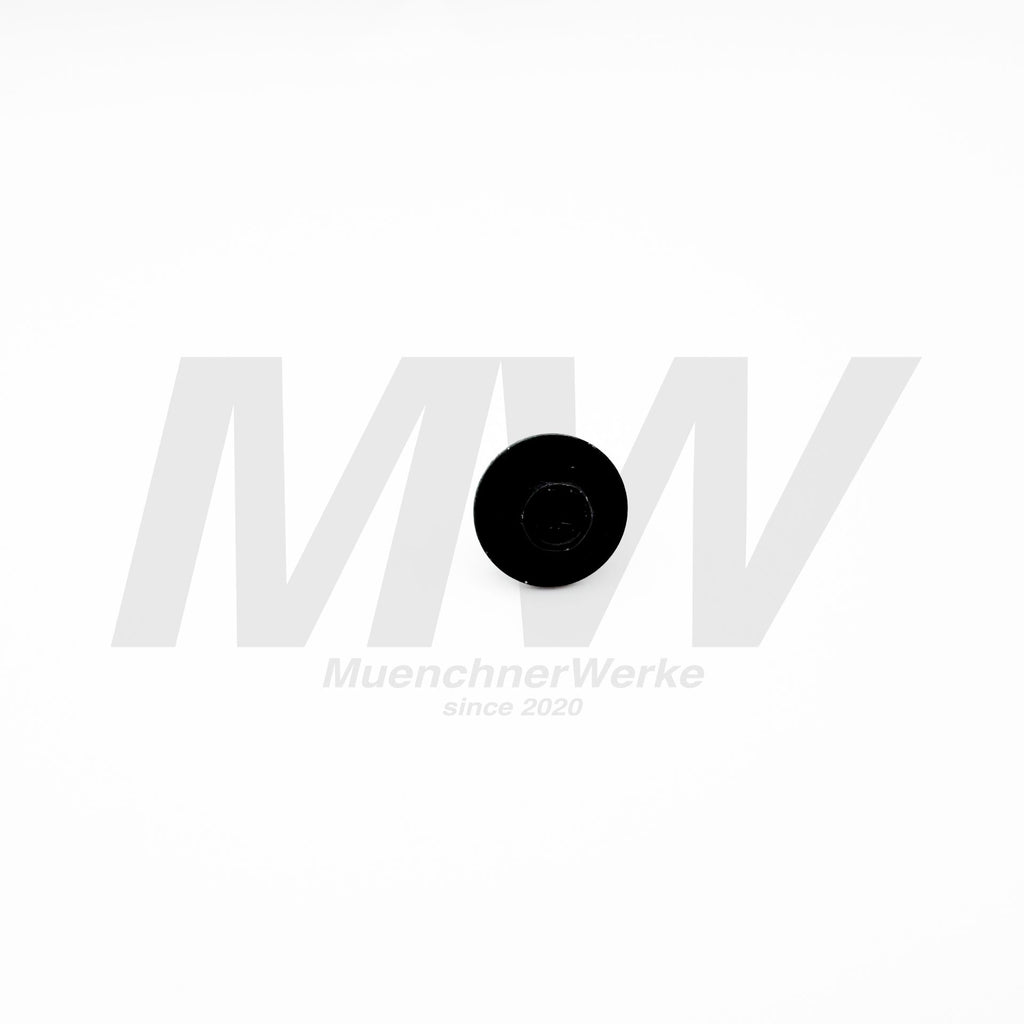 OEM BMW Sechskantblechschraube mit Scheibe / Unterbodenschraube schwarz ST4,8 × 16 mm – 07147129160
