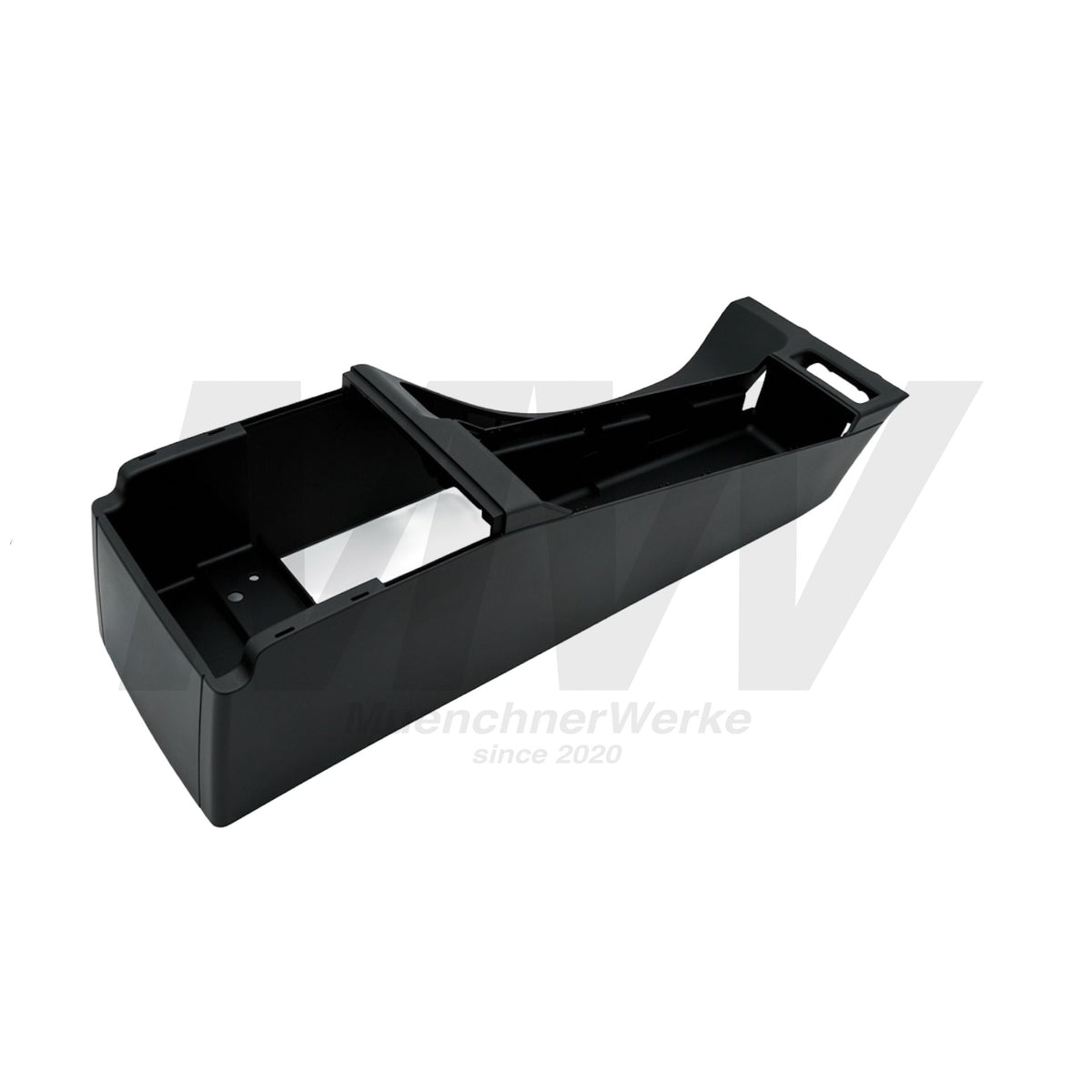 OEM BMW E46 Mittelkonsole Schwarz für Fahrzeuge mit Armlehne vorne