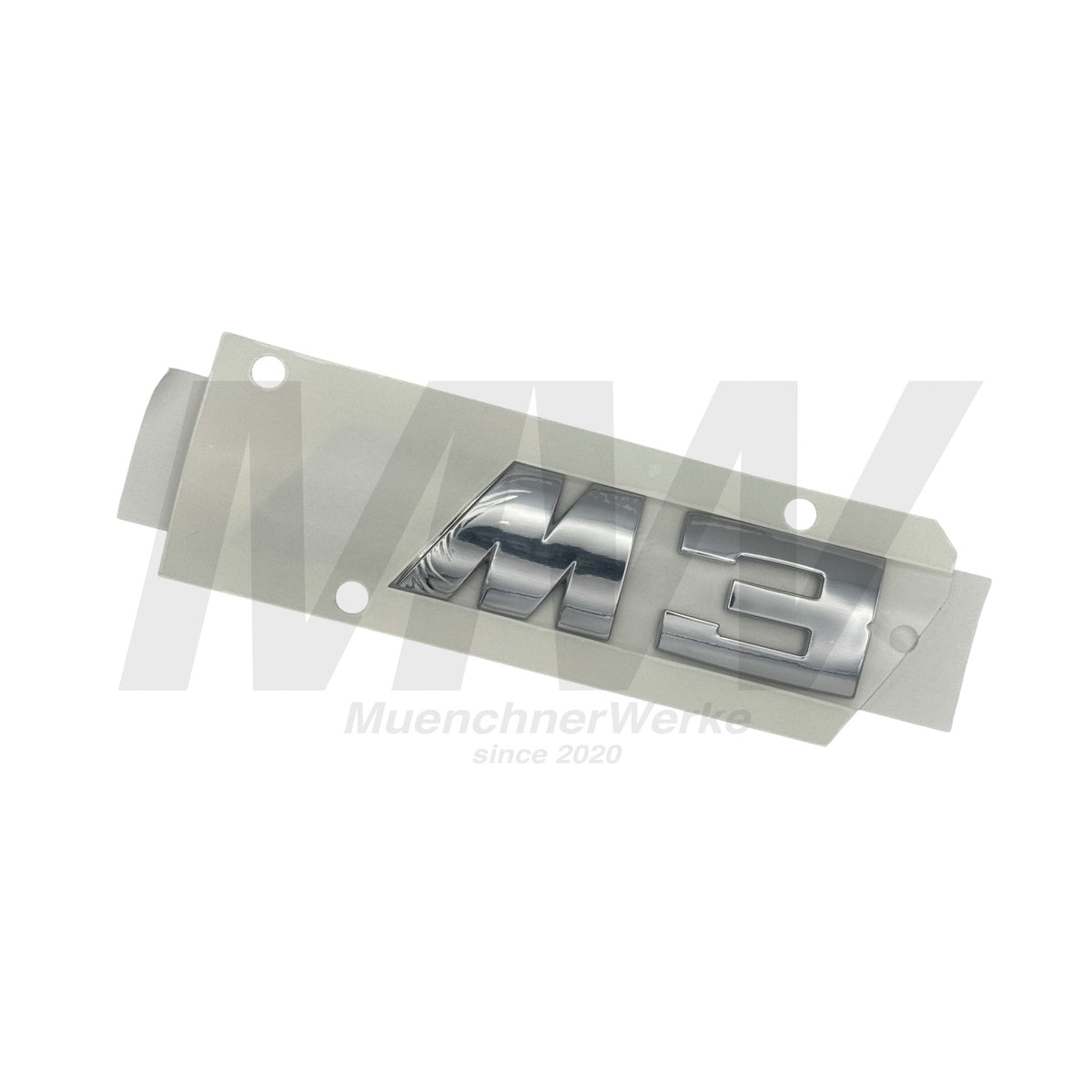 OEM BMW E46 M3 Emblem geklebt hinten Heckklappe
