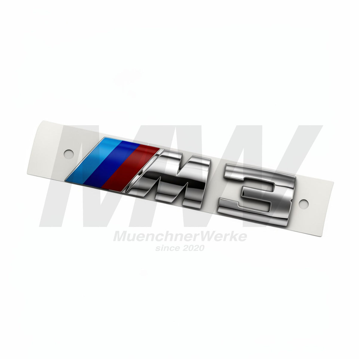 OEM BMW E46 M3 Emblem geklebt hinten Heckklappe