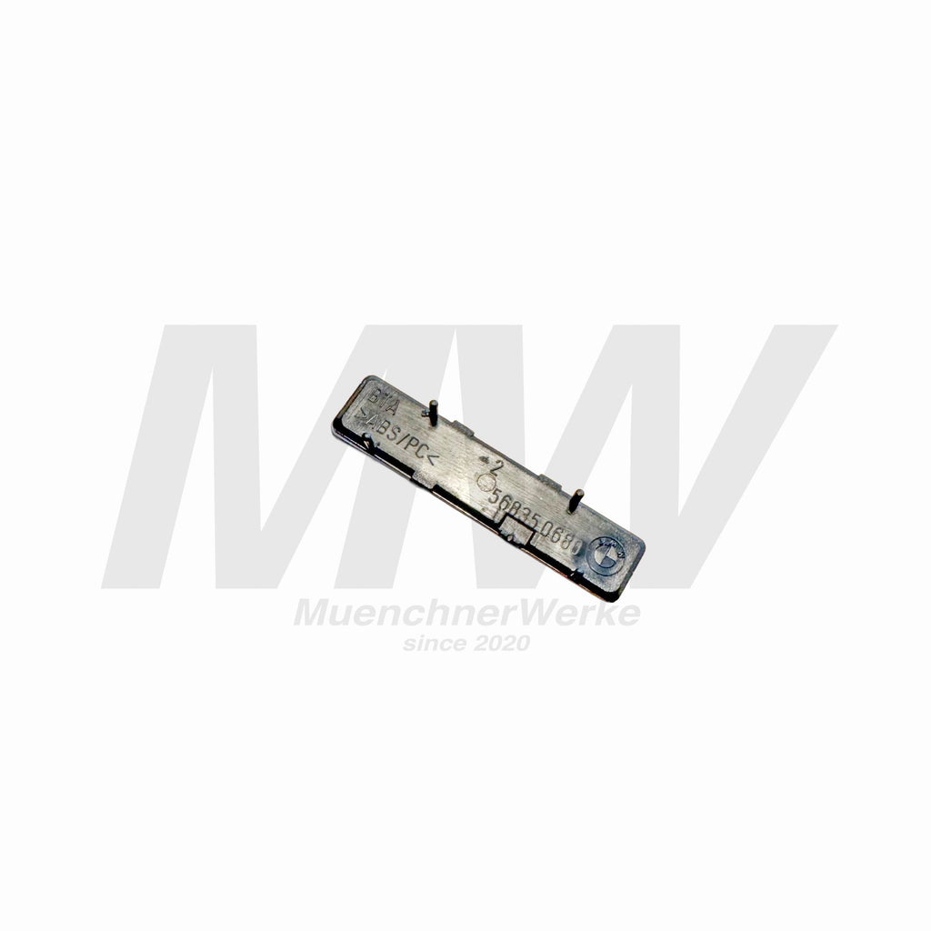 OEM BMW E46 M3 Emblem mit Trägerplatte