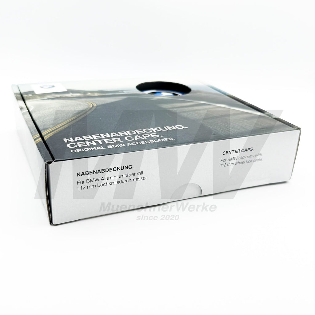 OEM BMW Satz Nabenabdeckungen 50 Jahre M 36125A57484