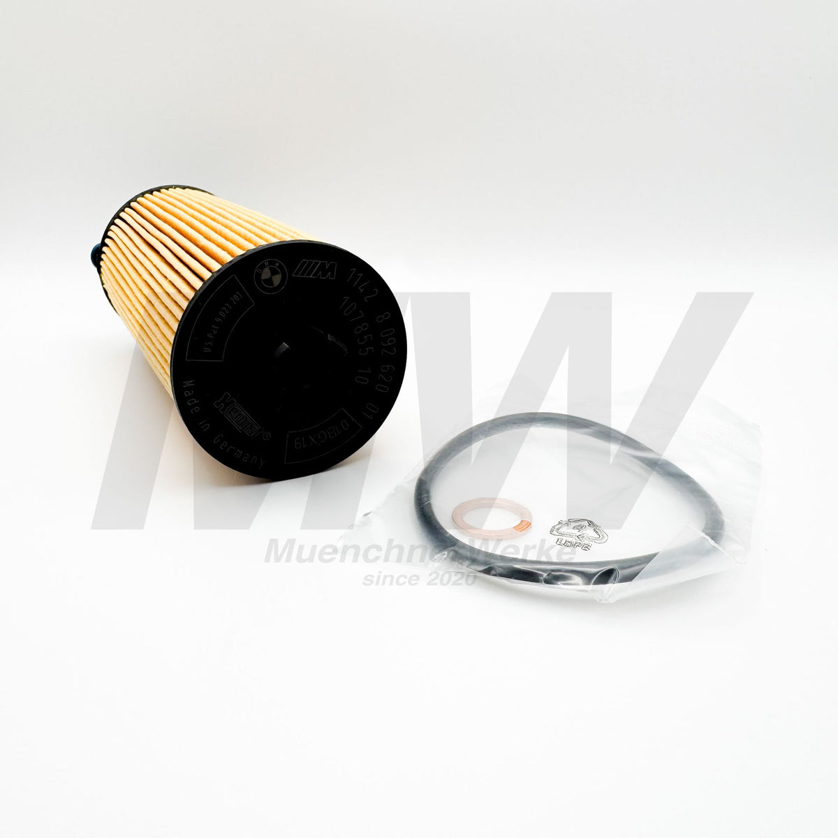 OEM BMW Satz Ölfiltereinsatz passend für M2, M3, M4, X3 M, X4 M, M4 GT3/GT4 & ALPINA – 11428092620