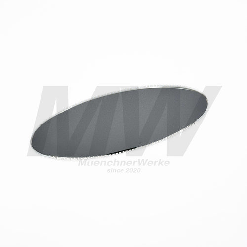 MuenchnerWerke auto-dimming interior rear view mirror replacement glass for BMW E39 M5, E46 M3 and M3 CSL, Z4 E85/E86 and Z4 M, designed to restore the original electrochromic dimming function and replace leaking mirror glass. Not compatible with trapezoid-shaped mirrors.