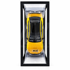 MuenchnerWerke BMW M5 G90 Performance Parts scale replica in yellow, original BMW 1:18 collectible model with genuine BMW product number 80435B6CBE7.