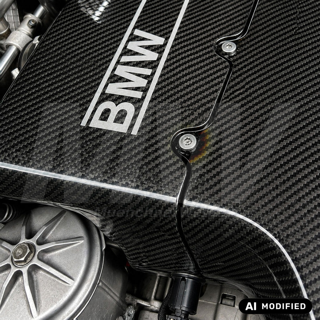 MuenchnerWerke MW Anlasserschutz als Ersatz für spröde, gebrochene oder fehlende Original-Schutzabdeckungen, passend für BMW Z3 M Coupé und Roadster, Z4 M Coupé und Roadster sowie E46 M3 mit S50- und S54-Motoren.