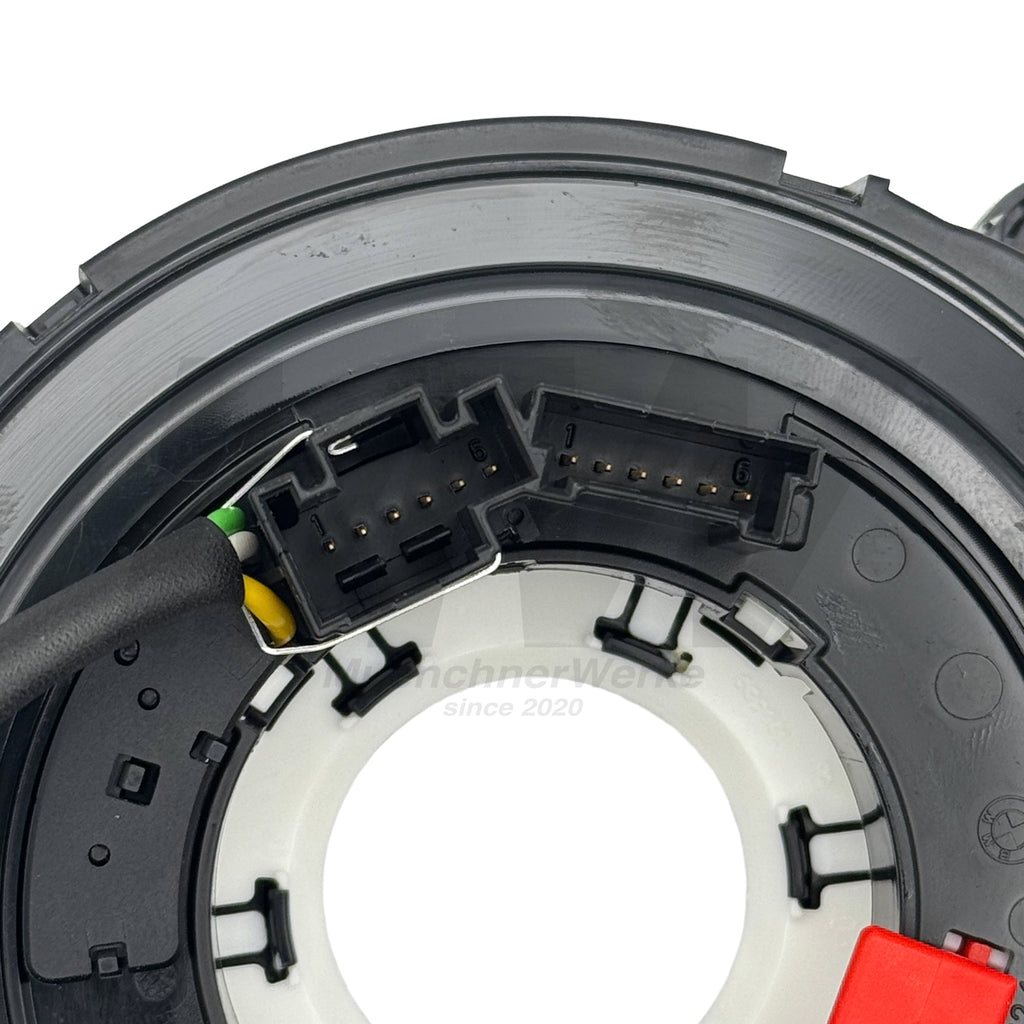 Original BMW Lenkrad-Schleifring 61319122381 für den Anschluss des M Performance Race-Displays. Wickelfederkassette für BMW 1er und 3er der E-Baureihe mit Performance Lenkrad V1 oder V2 und Plug-and-Play-Montage.