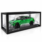 MuenchnerWerke Original BMW M3 CS G80 collectible model car in green, genuine BMW 1:18 scale miniature with part number 80435B308D0.