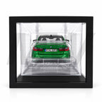 MuenchnerWerke Original BMW M3 CS G80 green 1:18 scale collector model, official BMW miniature car for enthusiasts and collectors, reference 80435B308D0.
