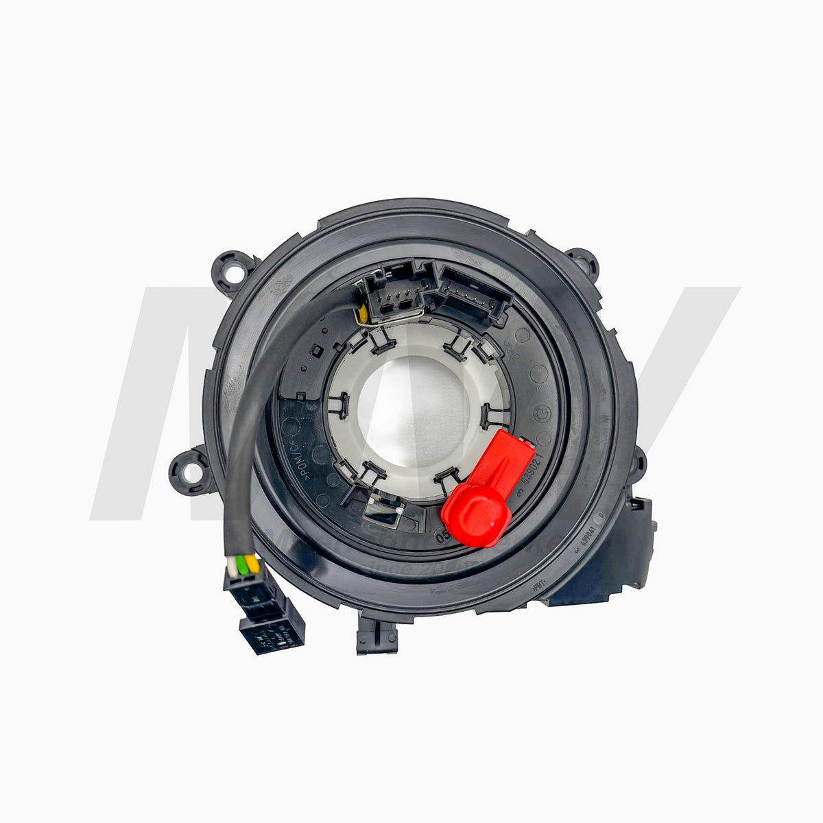 Original BMW Wickelfederkassette und Schleifring mit Teilenummer 61319122381 für BMW M Performance Lenkräder V1 und V2 mit Race-Display, passend für BMW 1er E8x und 3er E9x.