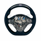 MuenchnerWerke replacement wiring harness for BMW M Performance Race Display steering wheels, compatible with steering wheel part numbers 32302230186 and 32302230187.