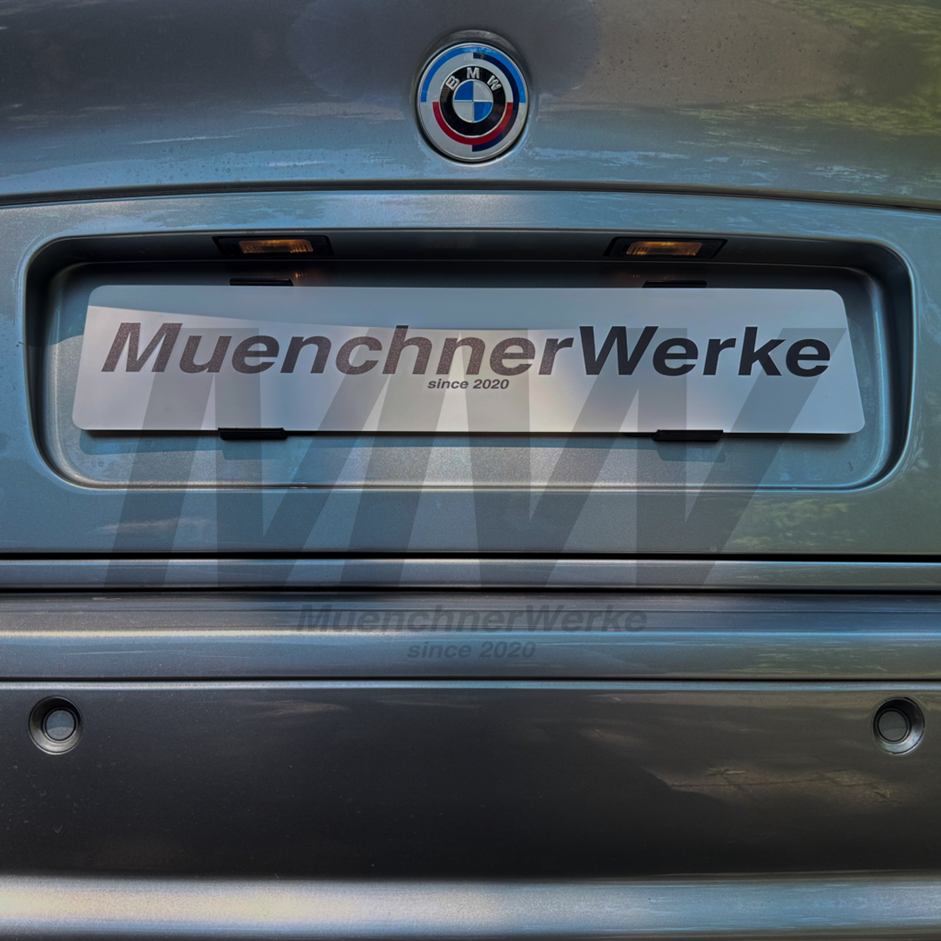 MW Adapterleitung inkl. OEM Kennzeichenleuchten für Heckklappen Umbau passend für BMW E46 M3 inkl. CSL