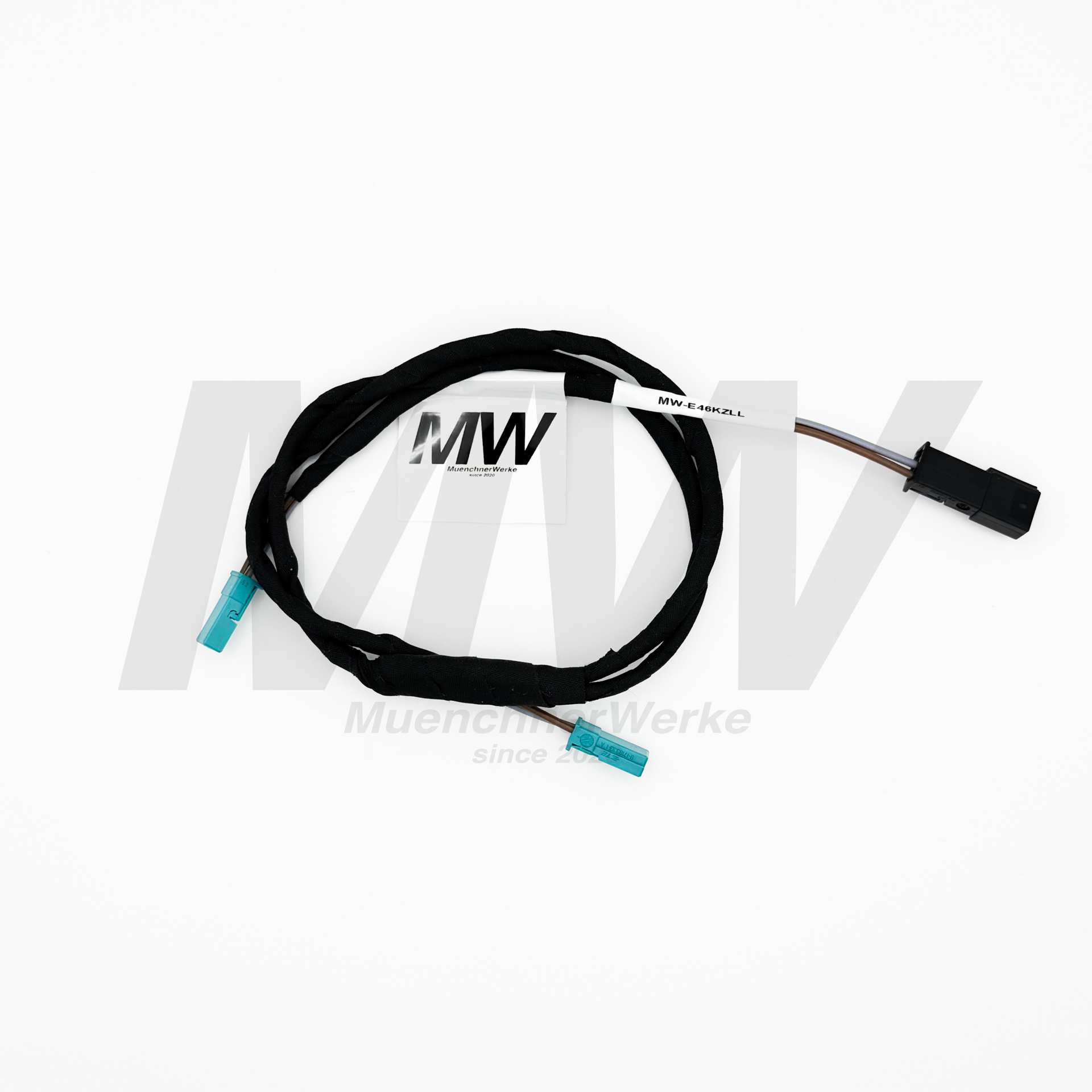 MuenchnerWerke MW Adapterleitung LED für Heckklappen Umbau passend für BMW E46 M3 inkl. CSL Referenznummer 61127833548