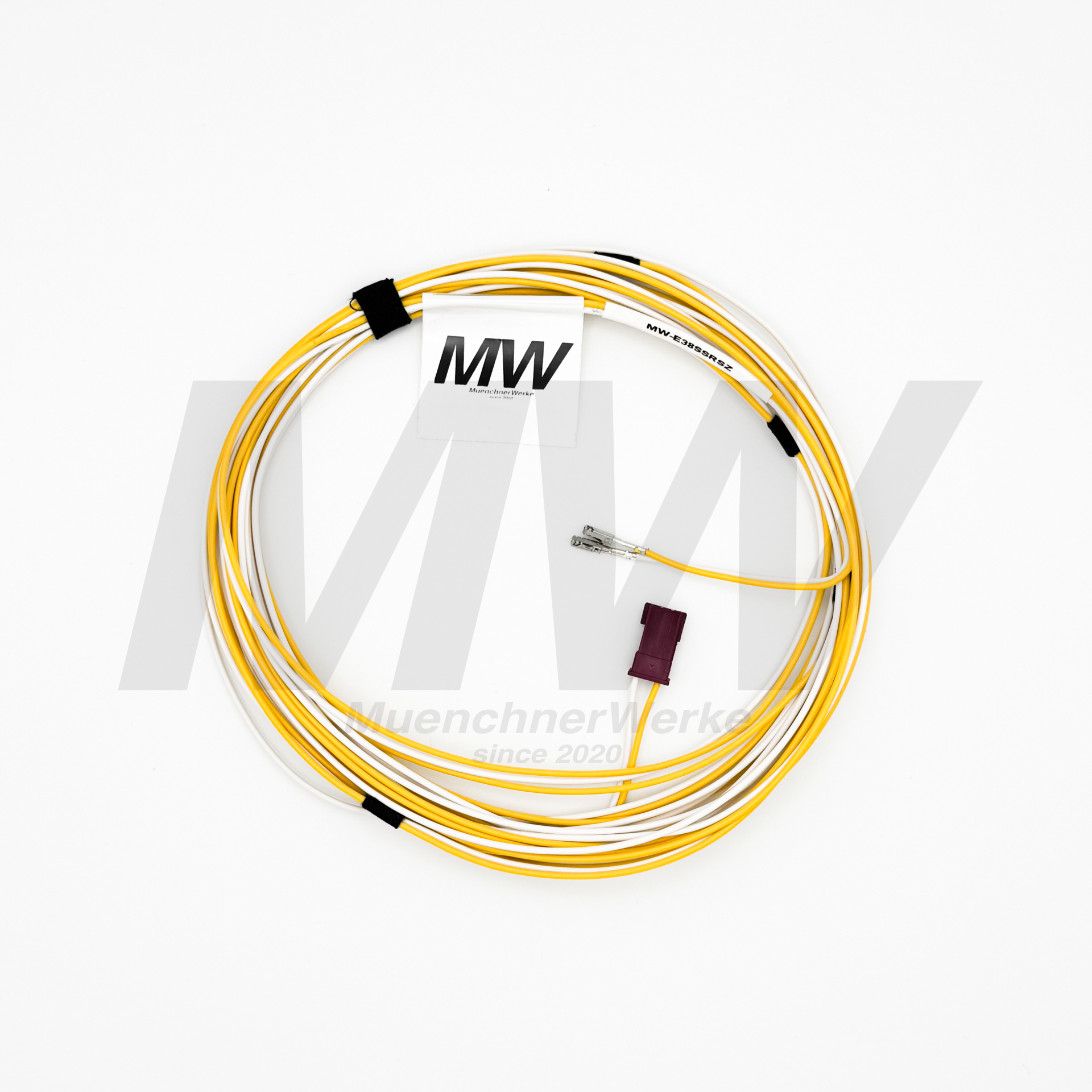 MuenchnerWerke MW Sonnenschutzrollo Nachrüstkabelbaum Schaltzentrum passend für BMW E38 Limousine