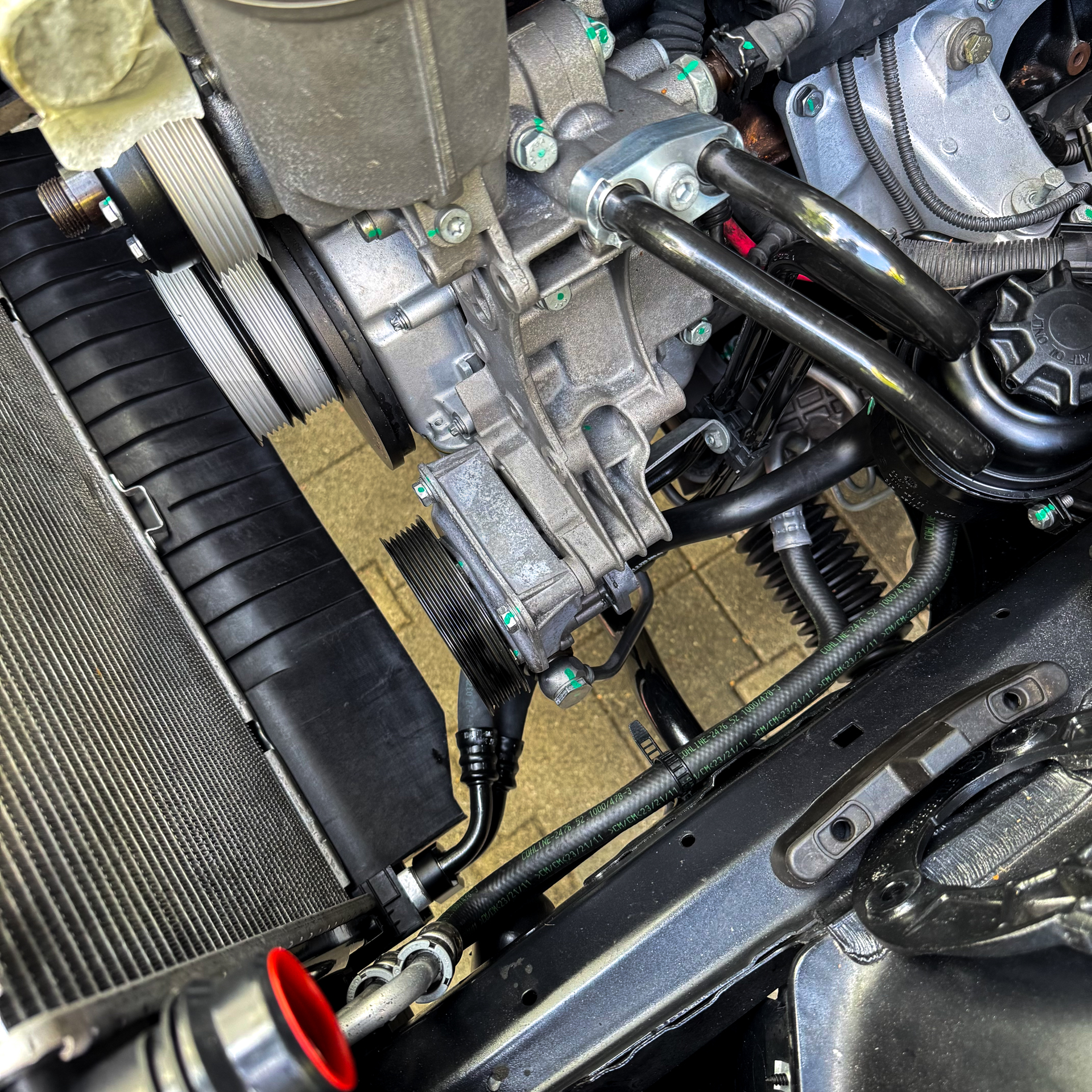 MuenchnerWerke OEM BMW engine oil cooler pipe set 17222283209 suitable for BMW E46 M3 and CSL