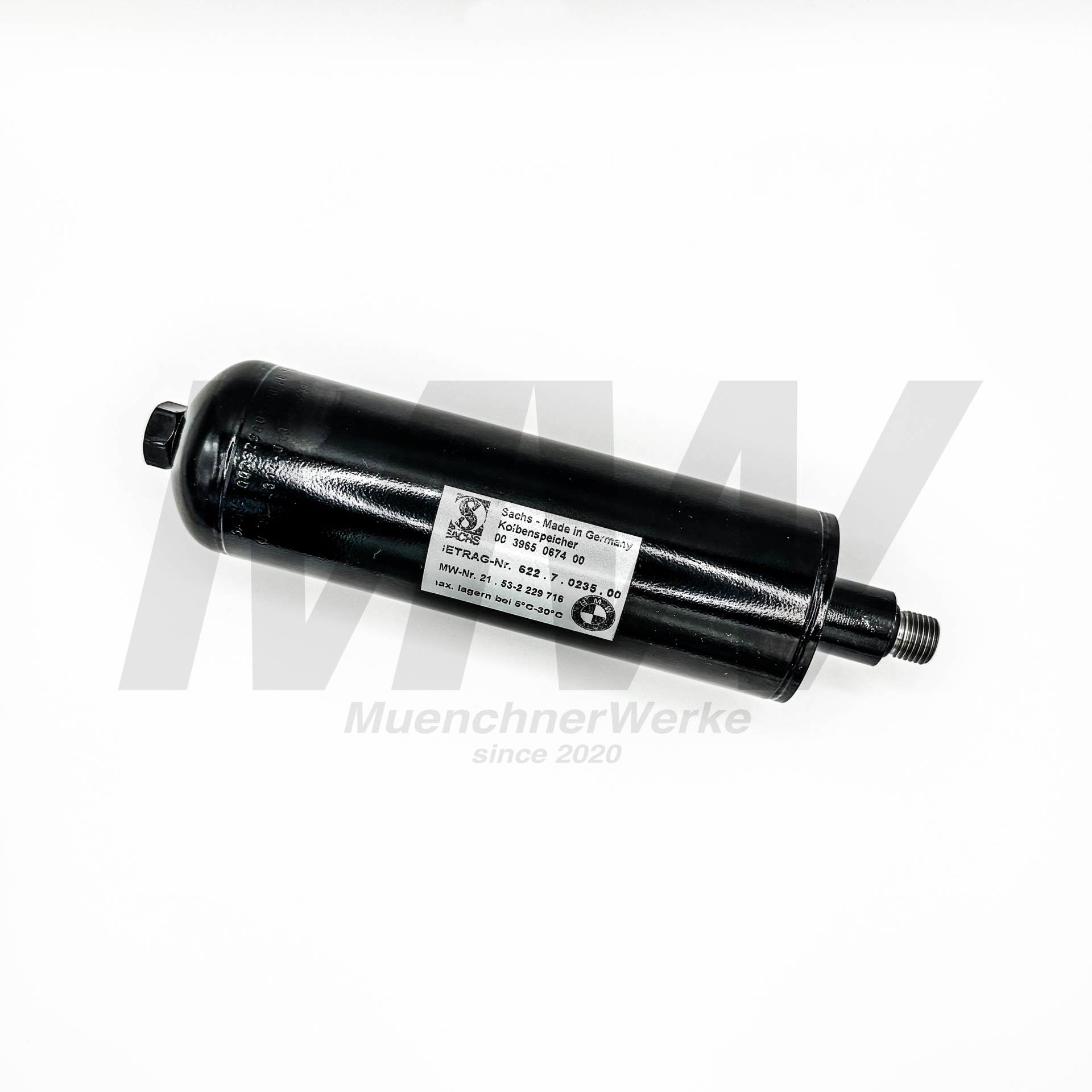 MuenchnerWerke OEM BMW Druckspeicher SMG II 21532229716 passend für BMW E46 M3 u. CSL OEM BMW Druckspeicher SMG II 21532229716 passend für BMW E46 M3 u. CSL