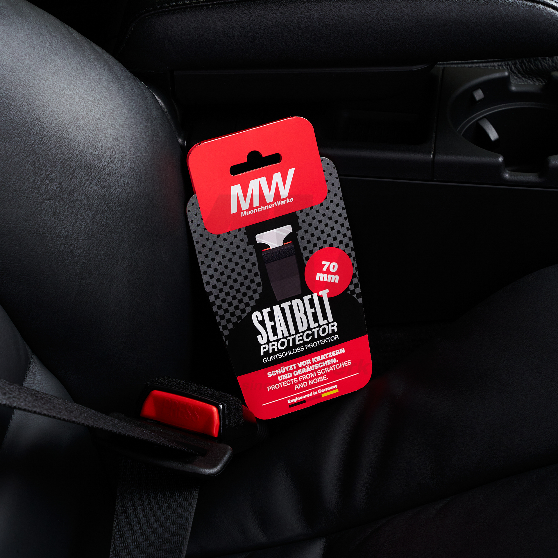 MW Seatbelt Protector / Gurtschloss Protektor 70mm