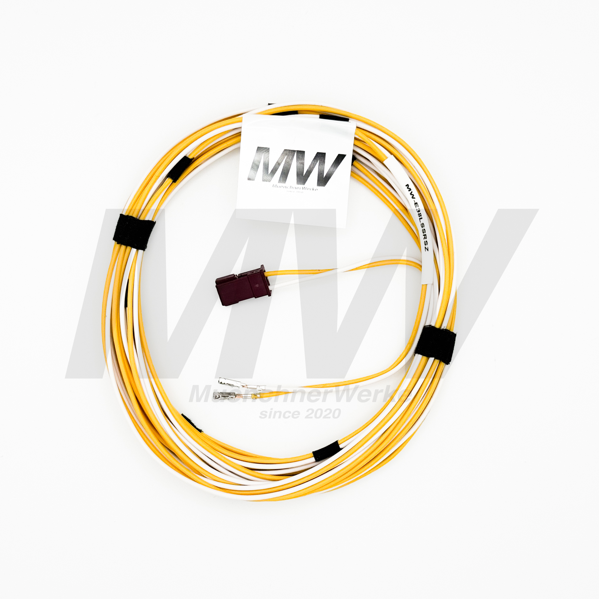 MuenchnerWerke MW Sonnenschutzrollo Nachrüstkabelbaum Schaltzentrum passend für BMW E38 Limousine Langversion