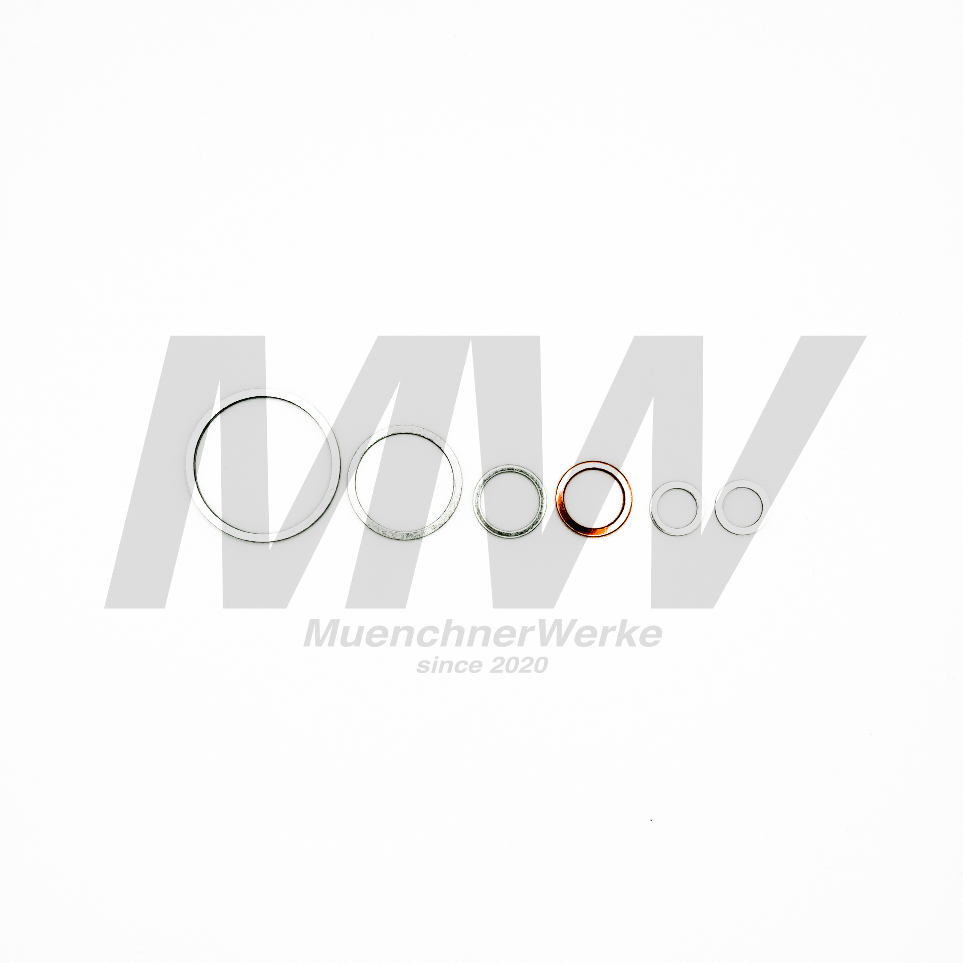 MW Dichtscheibensatz Ölfiltergehäuse (6-teilig) passend für BMW E36, E46 M3 inkl. CSL S50 u. S54