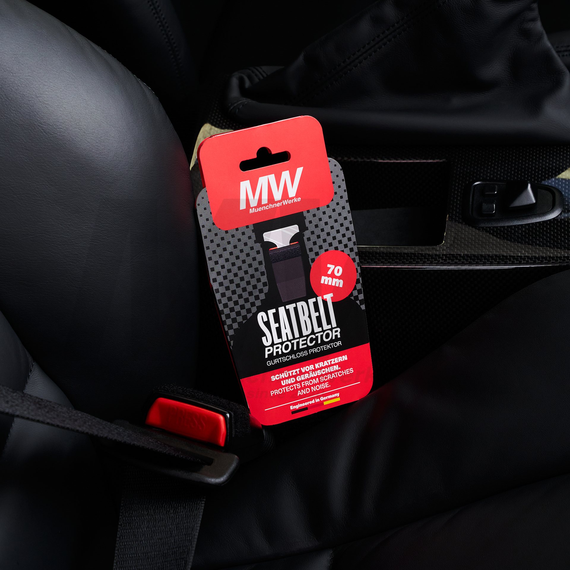 MW Seatbelt Protector / Gurtschloss Protektor 70mm