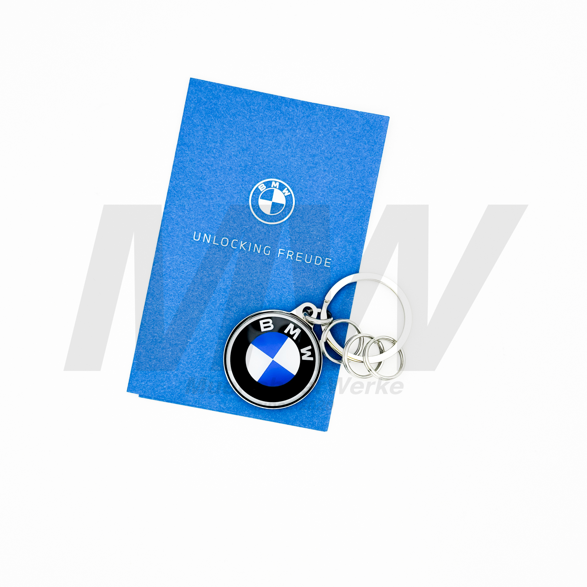 MuenchnerWerke OEM BMW key ring logo colour 80275A7E4B8 MuenchnerWerke OEM BMW key ring logo colour 80275A7E4B8