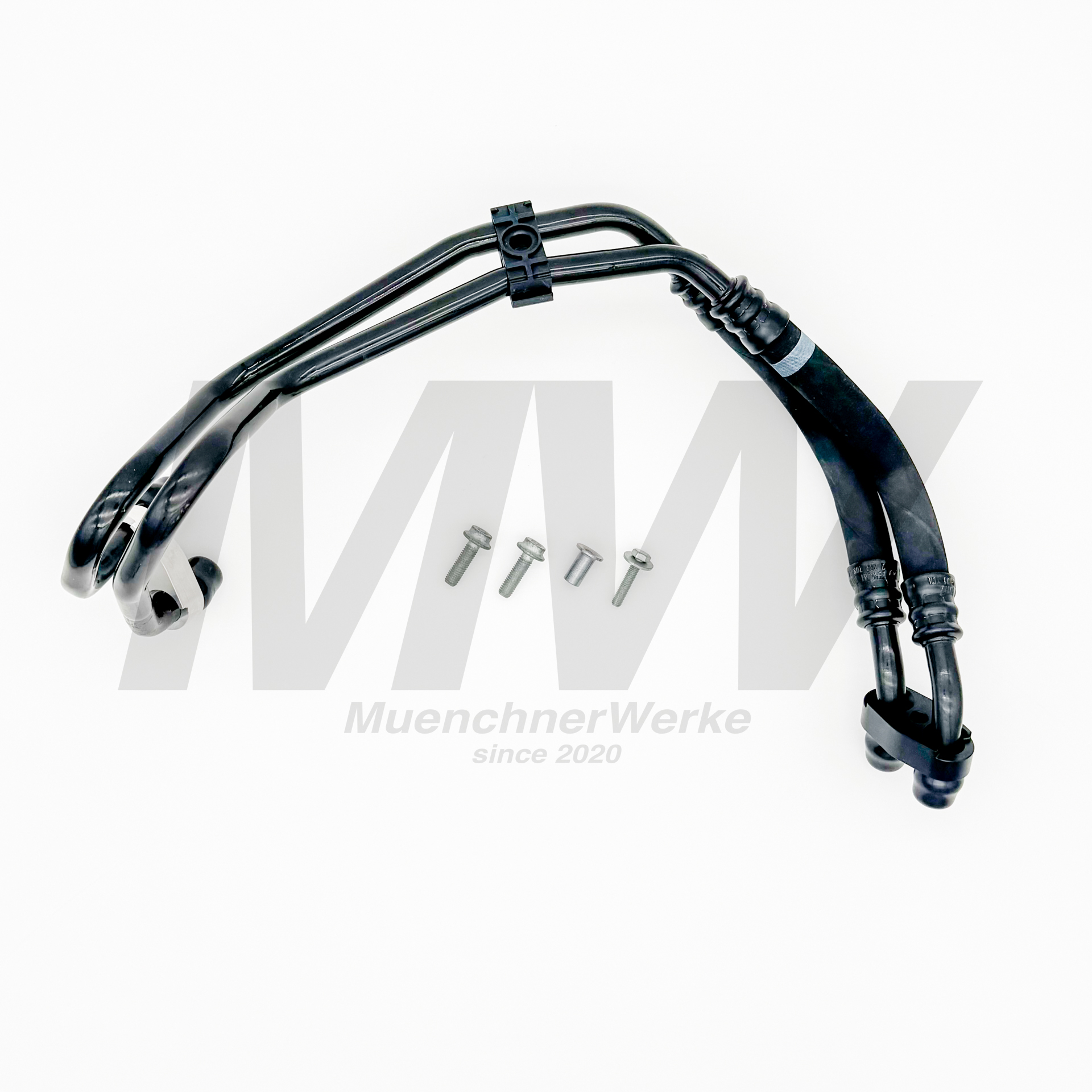 MuenchnerWerke OEM BMW engine oil cooler pipe set 17222283209 suitable for BMW E46 M3 and CSL
