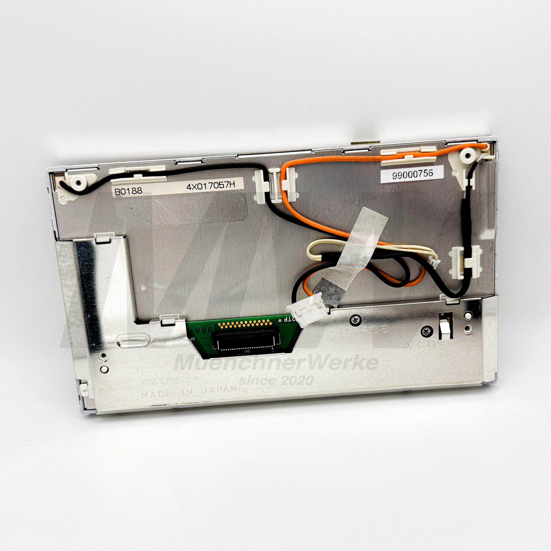 LCD Ersatzdisplay Bordmonitor zentriert passend für BMW E38, E39 u. E46 inkl. M3 u. CSL