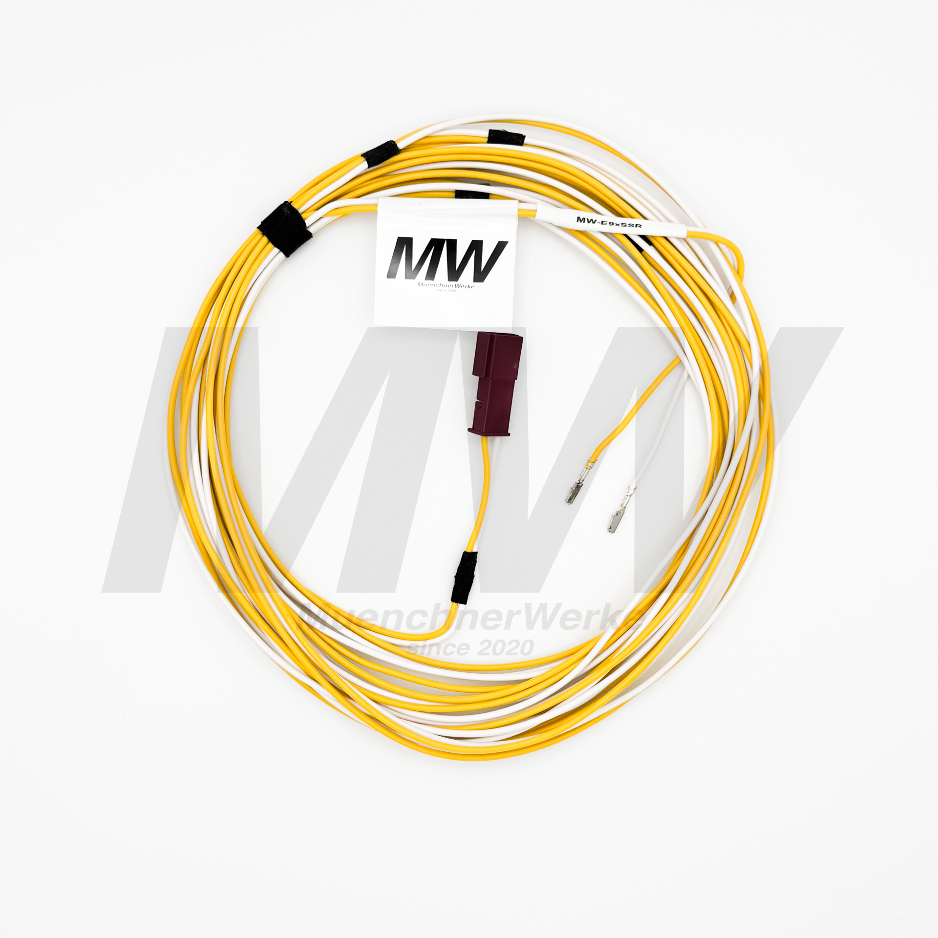 MuenchnerWerke MW Sonnenschutzrollo Nachrüstkabelbaum passend für BMW E90 u. E92 Limousine und Coupé inkl. M3