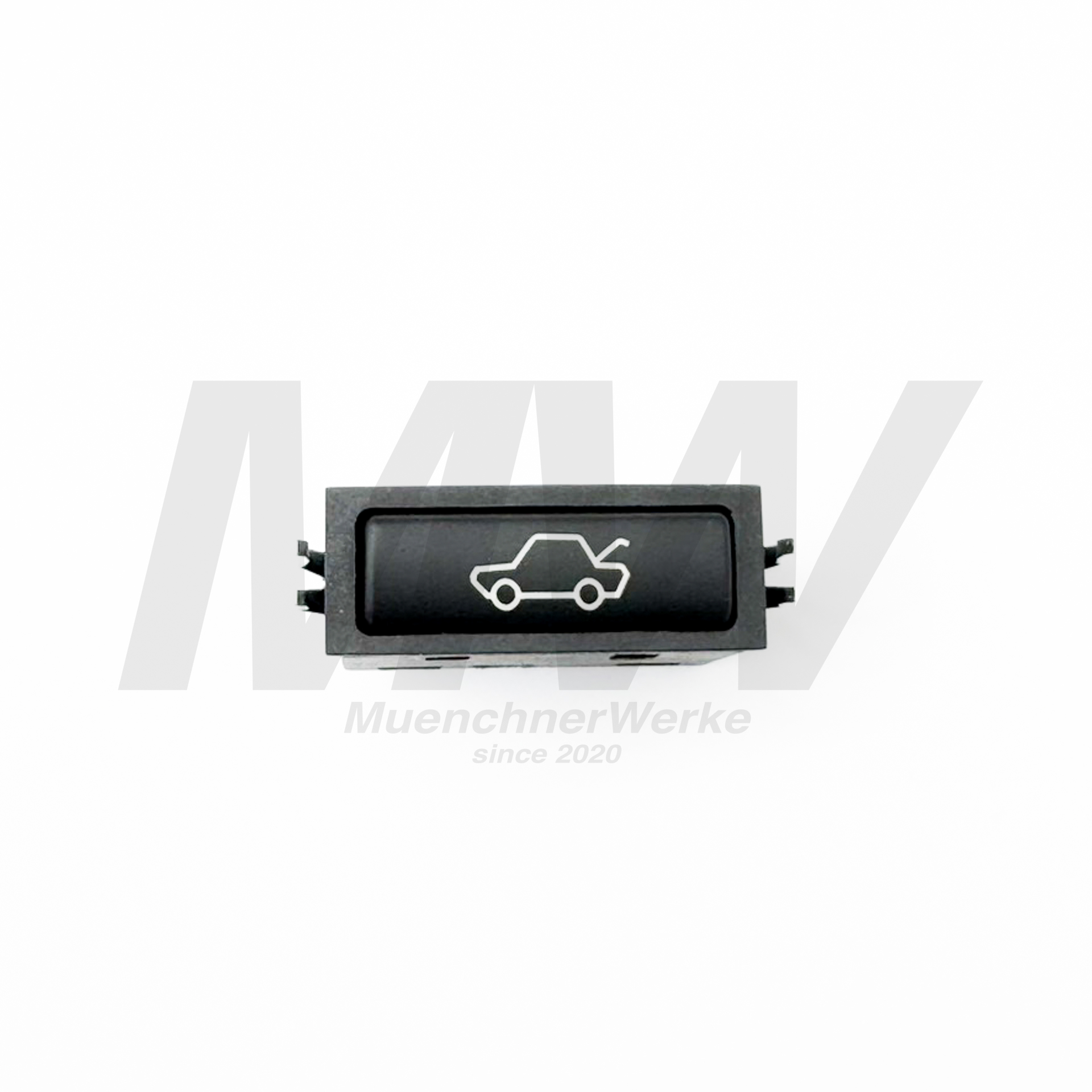 MW Heckklappenentriegelung Kabelsatz u. Taster beleuchtet passend für BMW E46 inkl. M3 u. CSL